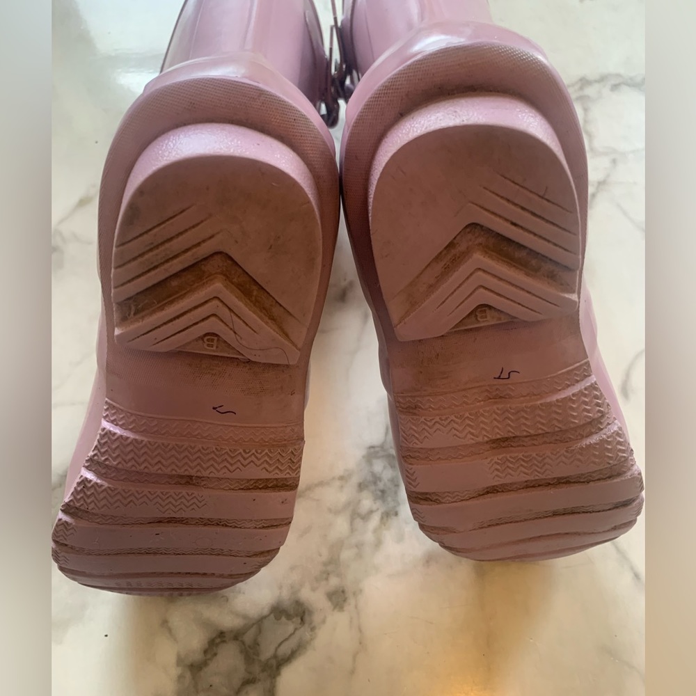 HUNTER Lilac Rain Boots- 6M(SEE ACTUAL PHOTOS) - Picture 5 of 5